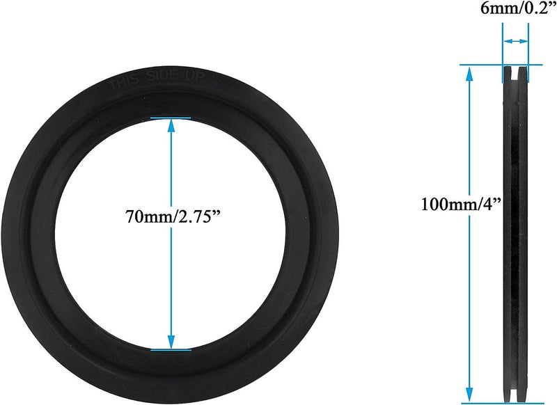 Toilet Flush Ball Seal 385311658 for Dometic 300 310 320 RV 2Pcs