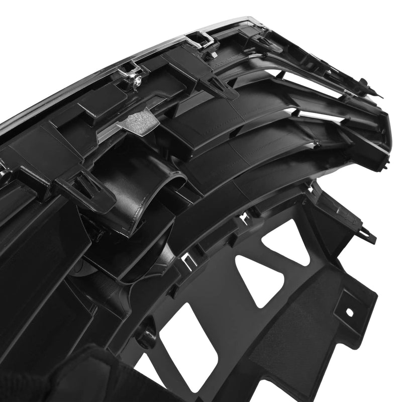 DURAFORCE Front Upper Bumper Grille Cover Assembly for Nissan Versa Note 2014-2016