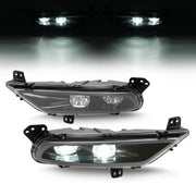 DURAFORCE LED Fog Lights for Chrysler 300 2015-2024 Front Driver Passenger Side Black