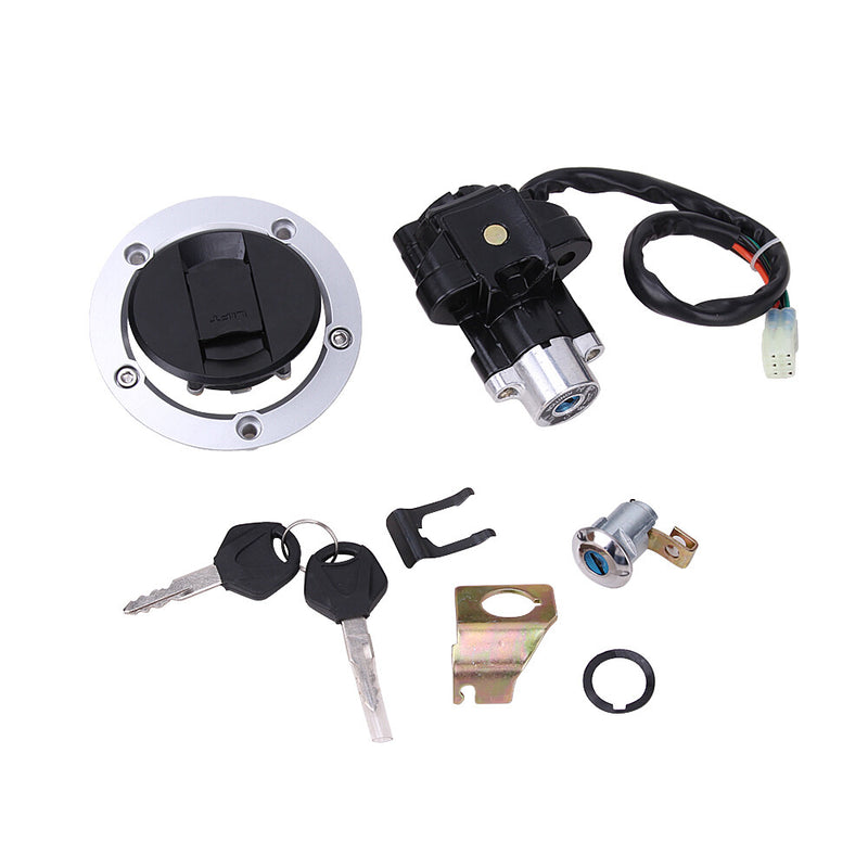 Ignition Switch Fuel Gas Tank Cap Lock Keys for Suzuki GSF650 1200 1250 Bandit