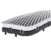 DURAFORCE Chrome Mesh Front Upper Lower Bumper Grille for Chevy Impala Limited 2006-2016