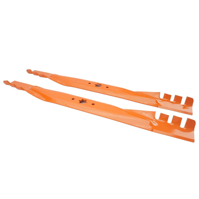 DURAFORCE 942-04290 6 Point Star 46 inch Mower Blades for Cub Cadet XT1-46 XT2 LT46 LX46 2