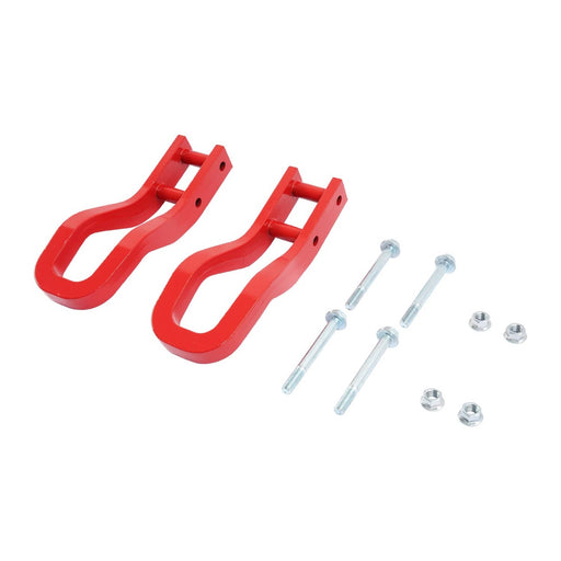 DURAFORCE 84513877 Red Tow Hooks Kit for Chevrolet Silverado 2500 HD 3500 HD 20-2026 Pair
