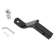 DURAFORCE Trailer Hitch Ball Mount With 2" Ball And Pin Fits 2" Receiver 7500 Lbs 6" Drop