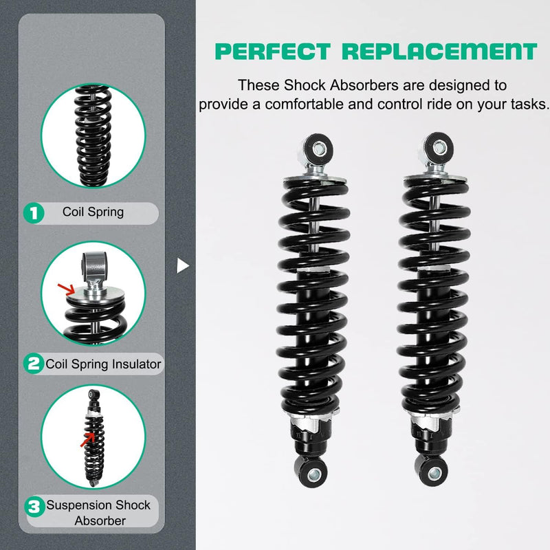 Front Coil-Over Shocks for John Deere Gator XUV625i 825i 855D 825M 2 Pieces