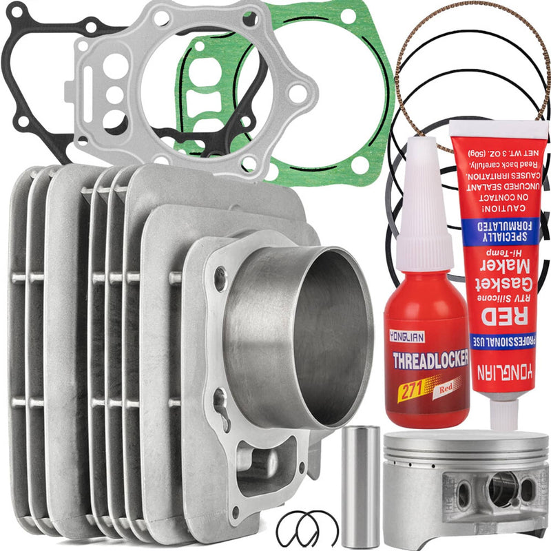 Cylinder Piston Gasket Top End Kit for Honda Foreman 500 TRX500 FE FM