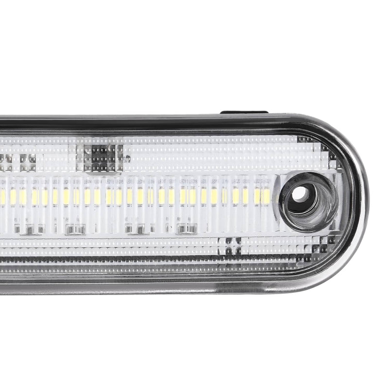 DURAFORCE Clear Front Rear LED Side Marker Light for Mazda Miata MX-5 1990-2005 4PCS