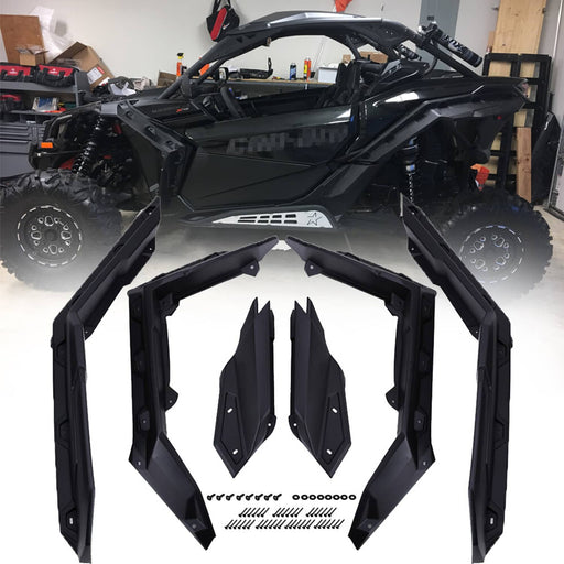 DURAFORCE 715002973 UTV Extended Fender Flares Kits for Can-Am Maverick 1000 MAX 2017-2023
