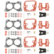 DURAFORCE 439076 398526 Carburetor Repair Kit Assembly for OMC BRP Johnson Evinrude 3 Pcs