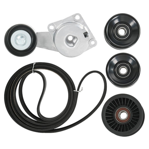DURAFORCE Serpentine Belt Drive Component Kit for Ford F-150 Lincoln Mercury V8 2005-2014