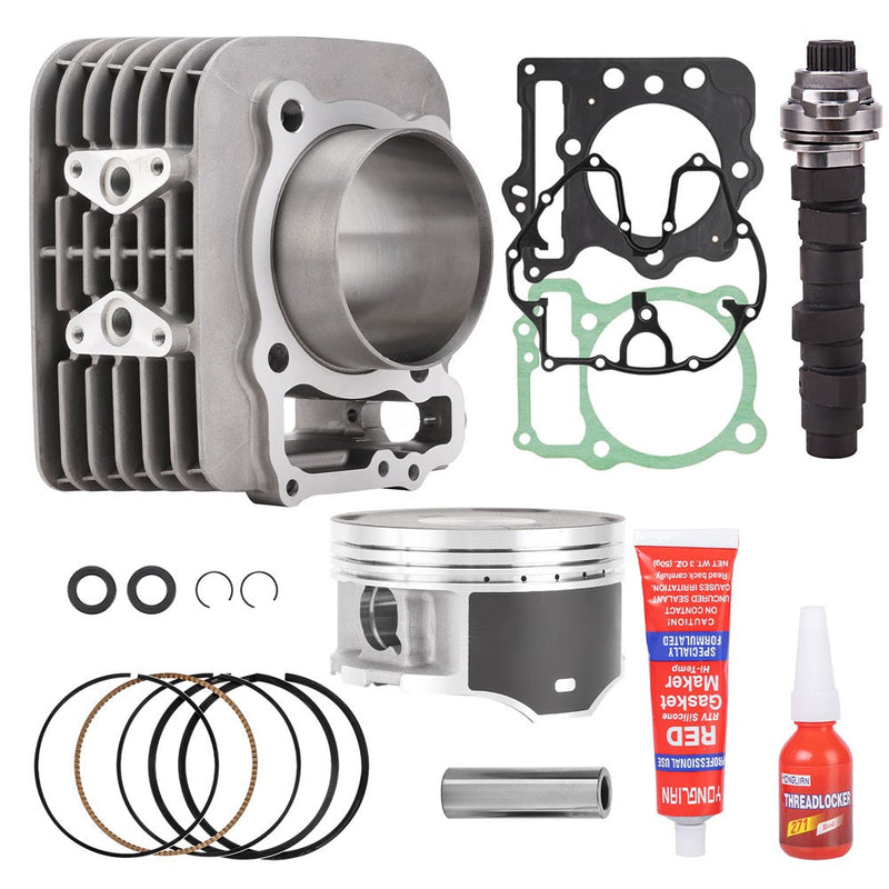 Cylinder Piston Gasket Kit with Camshaft for Honda Sportrax 400 TRX400EX 1999-08