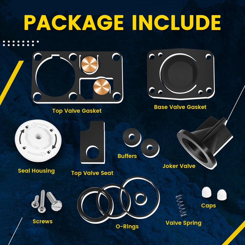 Jabsco 29045-3000 Marine Toilet Service Kit 08-23 Fits 29090-3 29120-3
