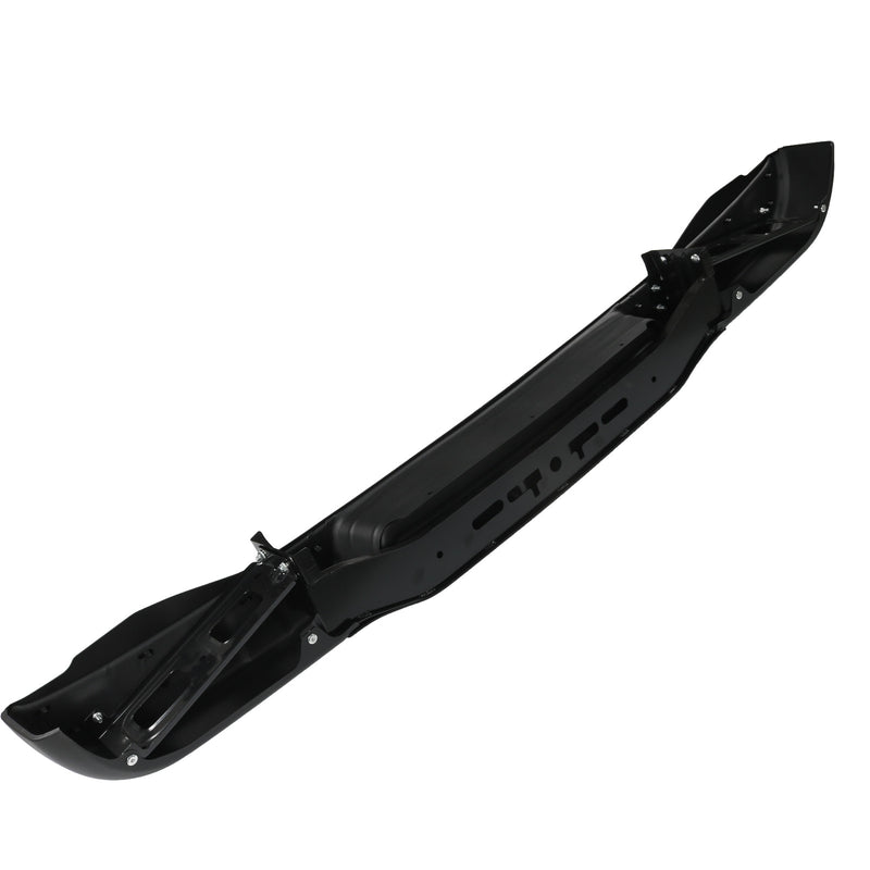 Black Rear Step Bumper Assembly for Nissan NV1500 NV2500 NV3500 2012-2021 Steel