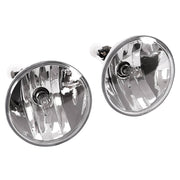 DURAFORCE Clear Fog Light for Chevy Colorado 2021-2022 With Bezel Relay Switch Bulb Pair