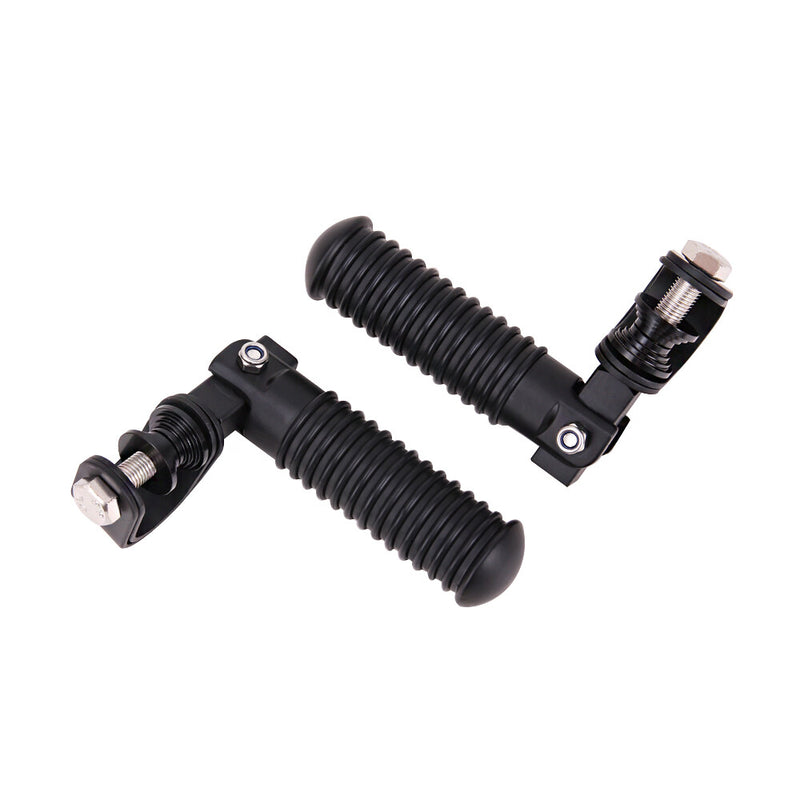 Foot Pegs 1" to 1-1/4" Highway Engine Guard Crash Bar for Harley Touring Kawasak