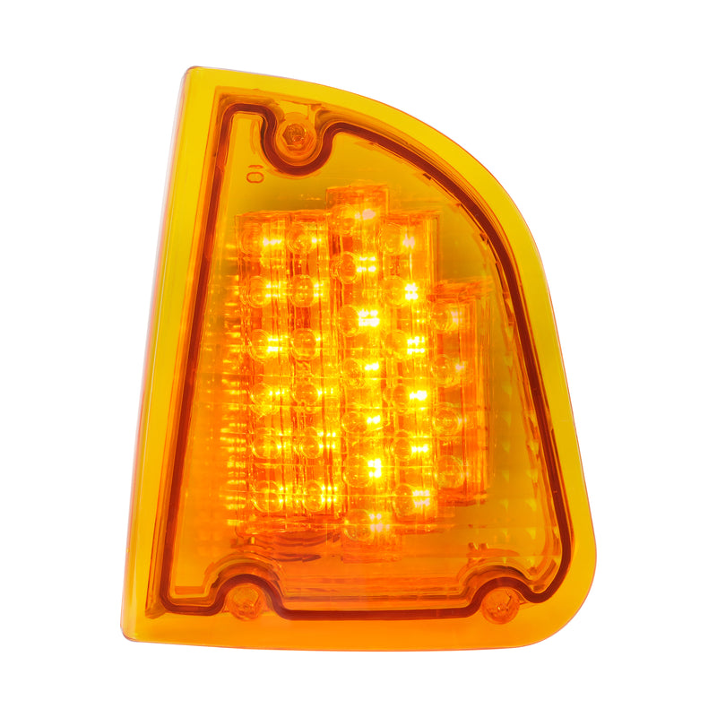 Amber Turn Signal Lights for KW for Kenworth K300 T300 T330 T600 1986-2008 Pair