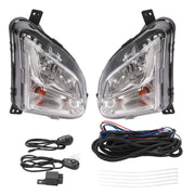DURAFORCE Fog Light Turn Signal Lamp With Wiring Bulbs for Chevy Equinox 2018-2021 Set