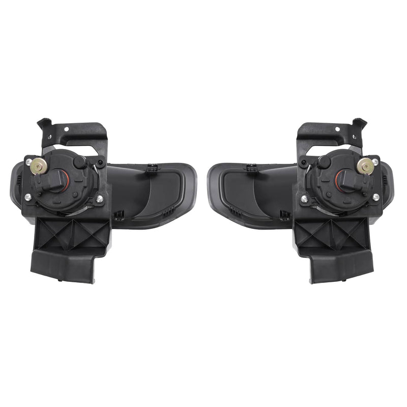 DURAFORCE Pair Fog Lights With Bezels for Ram 1500 2019-2024 Front Driver Passenger Side