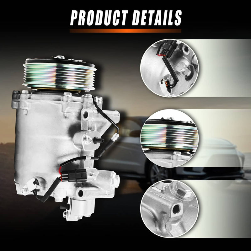 IG580 AC Compressor for Honda CR-V 2.4L 2007-2012