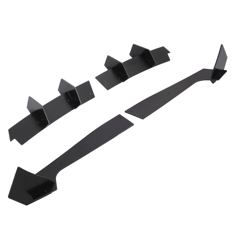 Rear Bumper Diffuser Rear Side Splitter PE for Ford Mustang 2018-2021 19 20