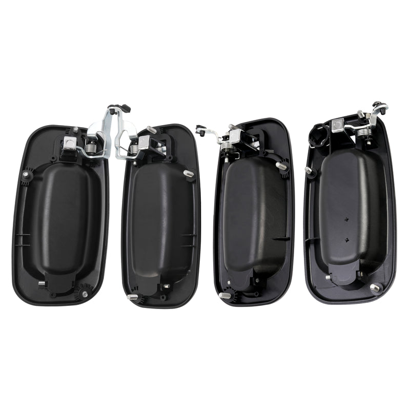 4X Outer Door Handles for Chevy Silverado for GMC Sierra for Cadillac 1999-2006