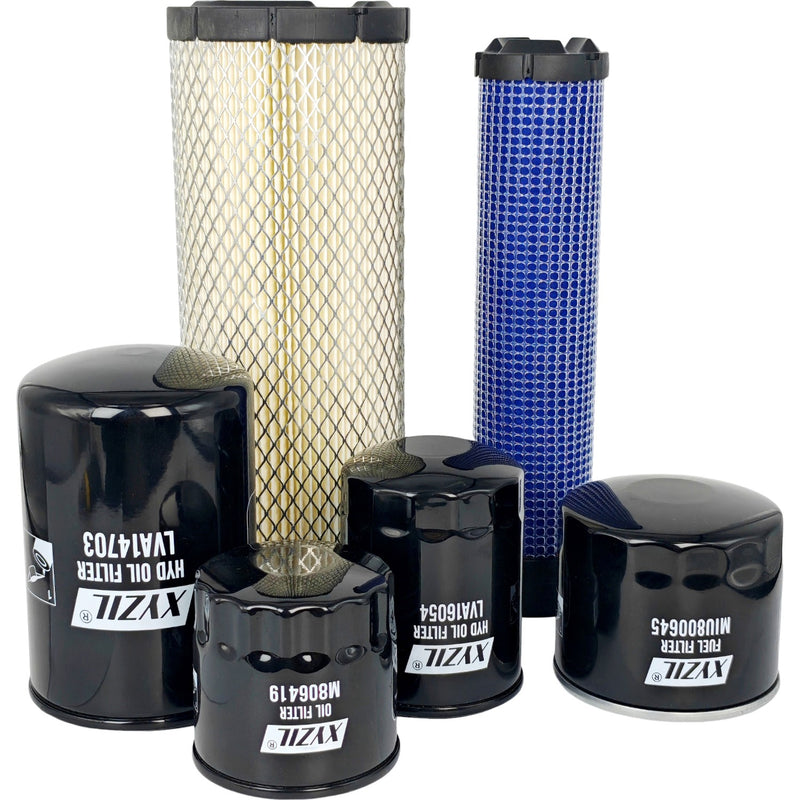 LVA21128 Service Filter Set for John Deere 3025E 3036E Compact Utility Tractor