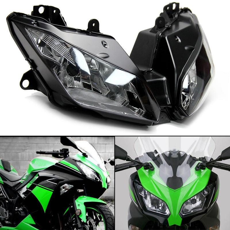 EX300 Headlight Front Lamp Assembly for Kawasaki Ninja 300 2013-2017