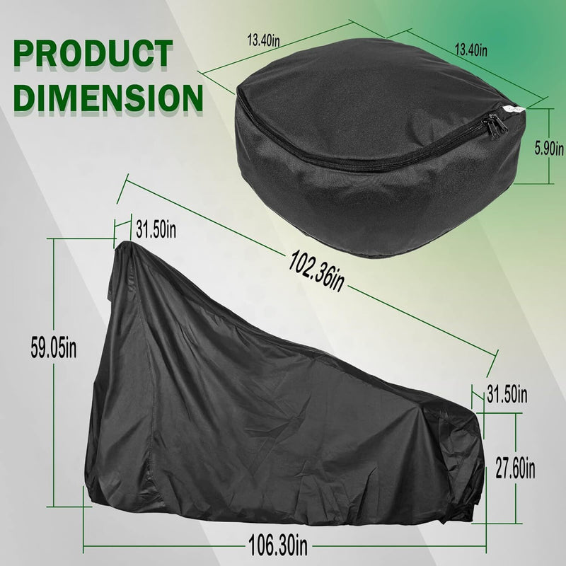 LP95637 Tractor Cover for John Deere Compact Utility Tractor Classic