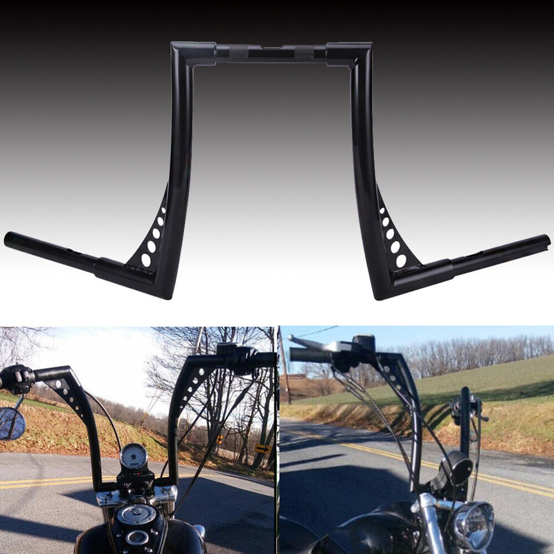 14" Inch Rise Handlebar Ape Hangers Bar for Harley Softail FLST FXST 883 1200