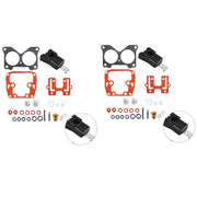 DURAFORCE 439076 398526 Carburetor Repair Kit for OMC BRP Johnson Evinrude 2Pcs