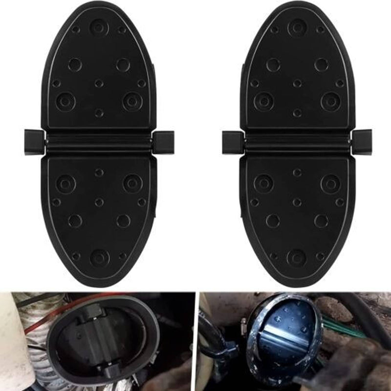 DURAFORCE 807166A1 Exhaust Y Pipe Water Shutter Flapper for Mercruiser Single 2 Pieces