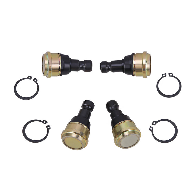 Front Ball Joints Upper Lower for Polaris RZR 570 800 All Models 4 Pack