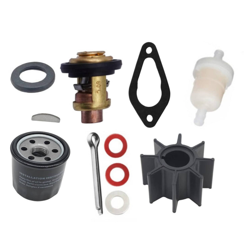 DURAFORCE 8M0120838 Carb Maintenance Kit for Mercury Mariner 10HP 15HP 20HP Outboard