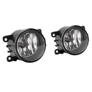DURAFORCE Clear Fog Lights With Ring Wiring Switch for Honda Pilot EX 2012-2015