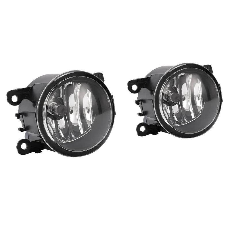 DURAFORCE Clear Fog Lights With Ring Wiring Switch for Honda Pilot EX 2012-2015