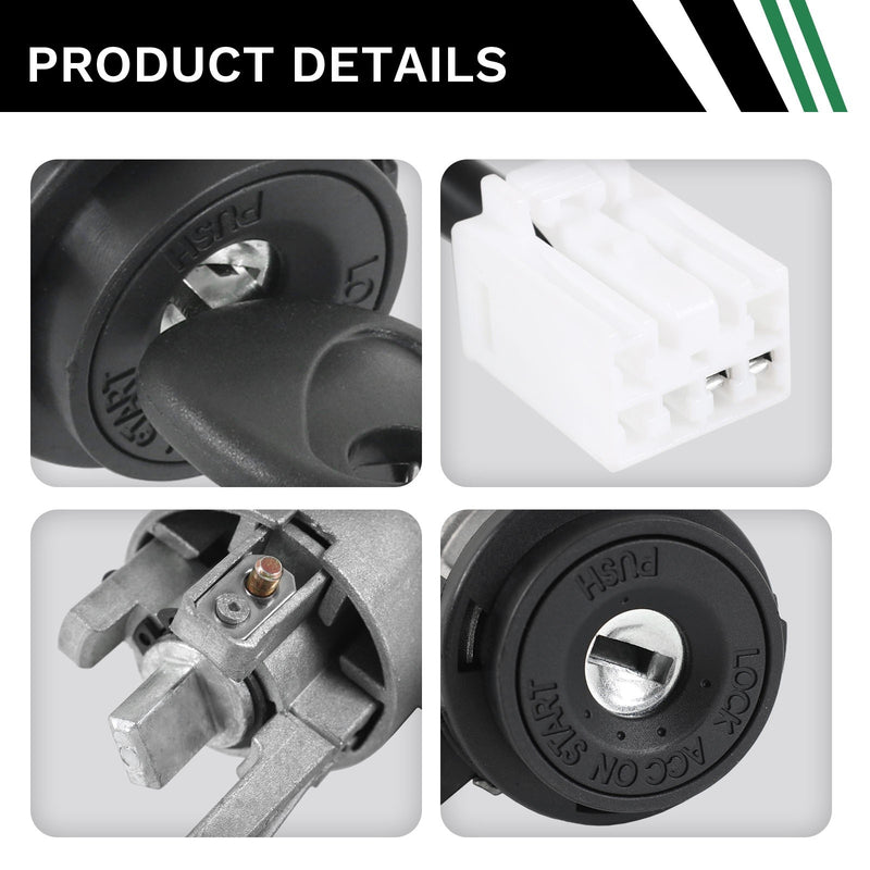 81900-1RJ00 Ignition Lock Cylinder for Hyundai Accent 2012-2017 Keys