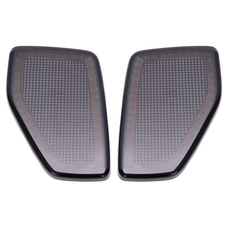 Smoked Full LED Front Fender Side Marker Lights for Hummer H3 05/06-10 H3T 09-10