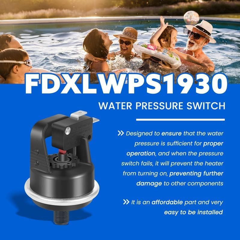 FDXLWPS1930 Water Pressure Switch for Hayward Universal H