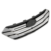 DURAFORCE Front Upper Lower Bumper Grille Set for Hyundai Santa Fe Sport 2013-2016