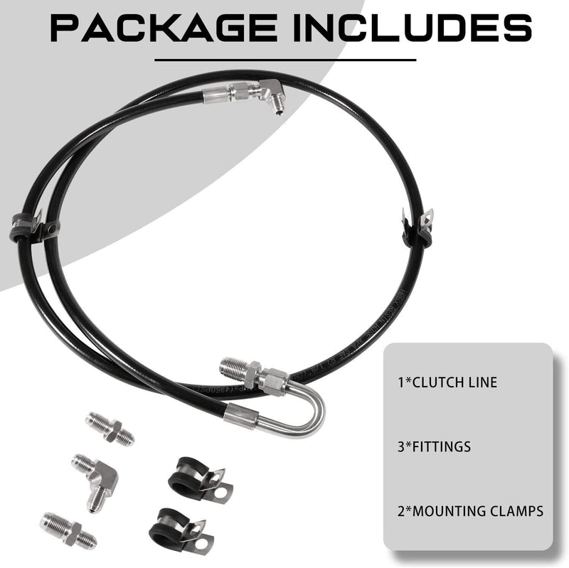 Clutch Line Kit for K Swap for Honda-Acura Civic Crx Integra K20 K24 K Series