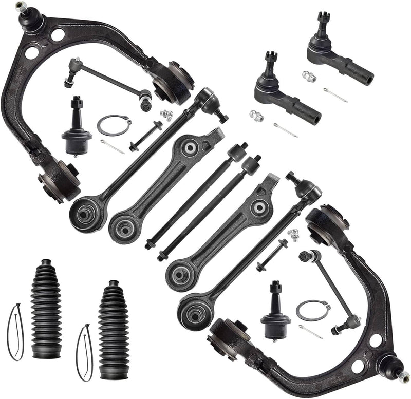 DURAFORCE 16Pcs Front Control Arm Kit for Dodge Charger Challenger 300 2011-19