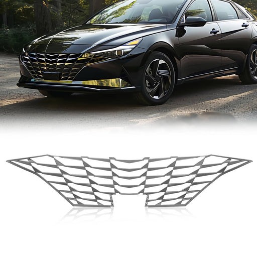 DURAFORCE 86351-AA030 Front Bumper Radiator Grille For Hyundai Elantra Sedan 2021-2023