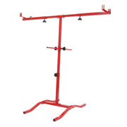 DURAFORCE Adjustable T-Bar Spray Painting Stand for Bumpers Fenders Auto Body Repair Tool