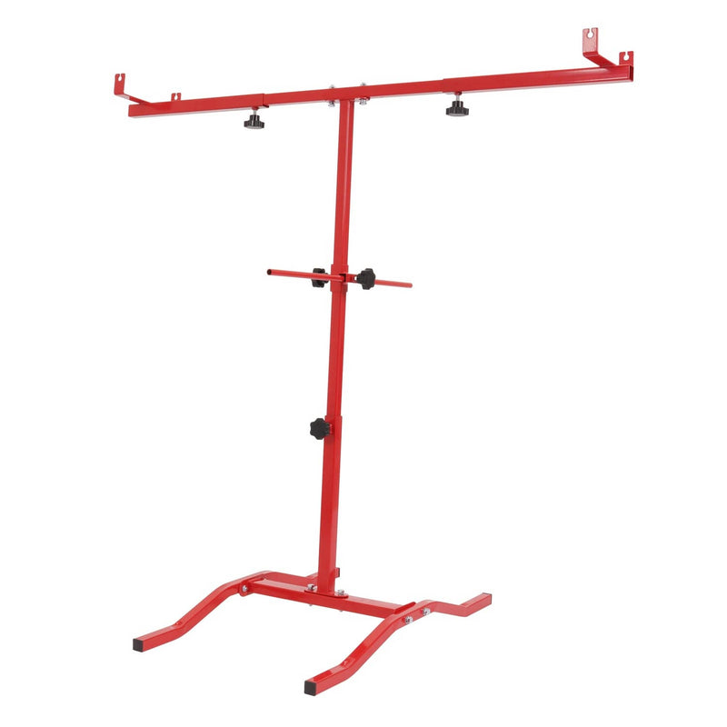 DURAFORCE Adjustable T-Bar Spray Painting Stand for Bumpers Fenders Auto Body Repair Tool