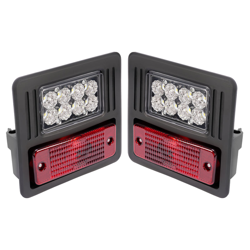 LED Headlight Tail Light Kit 4x for Bobcat Skid Steer Loader