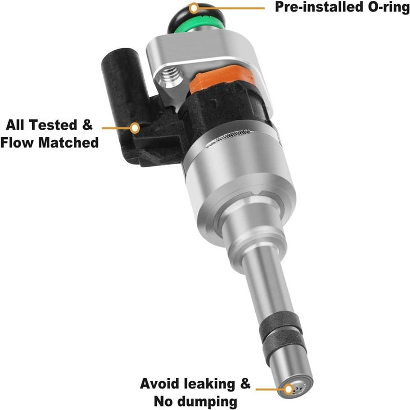 55577403 Fuel Injectors 4Pcs for 2017-2019 Chevrolet Cruze Malibu 1.4L 1.5L Turb