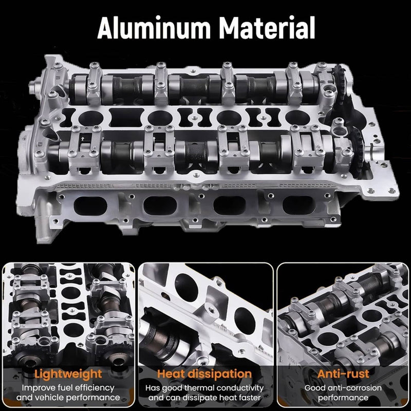 1.8T 20V Aluminum Alloy Cylinder Head for VW Jetta Beetle Passat Golf Audi A4 TT