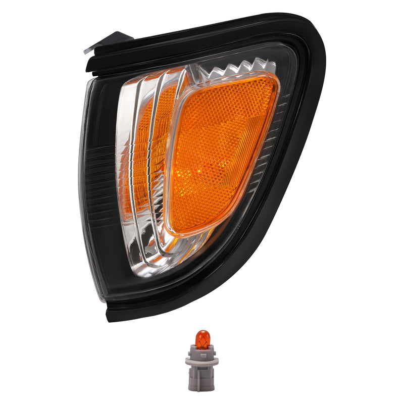 Corner Light Assembly with Black Trim for Toyota Tacoma 2001-2004 Left Side