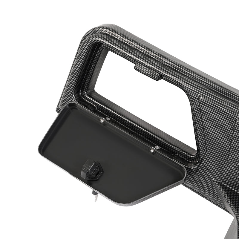 Carbon Fiber Style Dash Cover for EZGO Marathon 1986-1994 Golf Cart