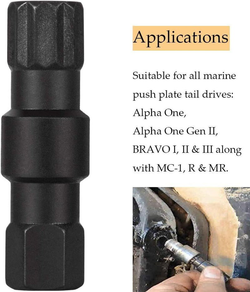 Shift Cable Tool Socket & Hinge Pin Tool for Mercruiser Alpha One Gen I & II